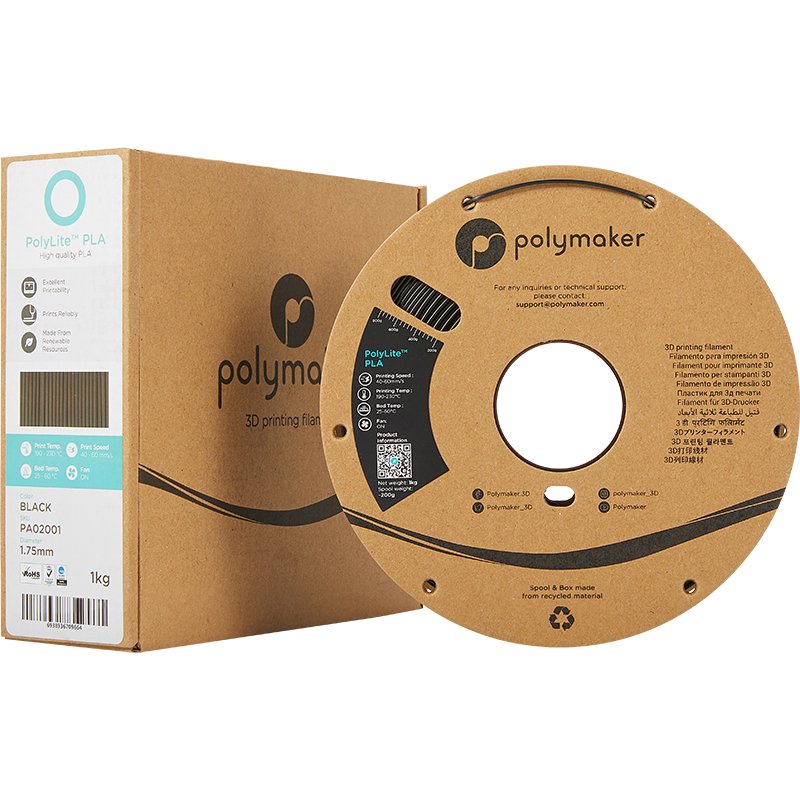 Polymaker PolyLite™ PLA Jamfree™ Technology